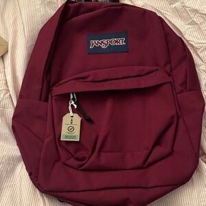 JanSport Classic Burgundy Backpack